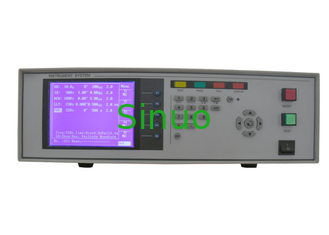 5 1 Masaüstü Elektriksel Güvenlik Uyumluluk Test Cihazları LCD Ekran PLC Kontrolü