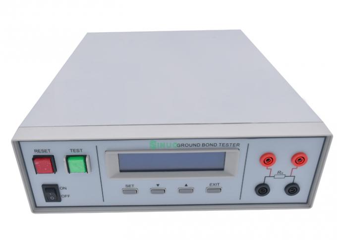 IEC60335-1 Elektronik Toprak Direnci Test Cihazı Sigorta 5-600 mΩ 2