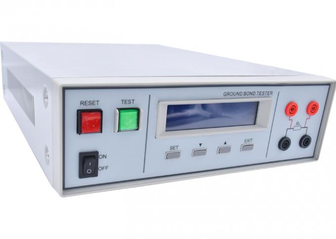 IEC60335-1 Elektronik Toprak Direnci Test Cihazı Sigorta 5-600 mΩ 3