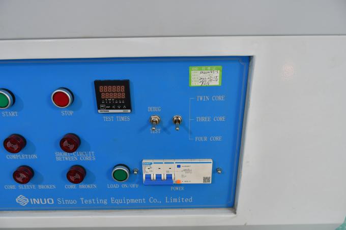 IEC60227-1 Bitmiş Esnek Kablolar İçin Esnek Kablolar Esneme Test Cihazları 1