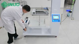 Aşçılık malzemelerinin darbe dayanıklılığı test cihazı TZS 683/2022 Ek C Düşük darbe test cihazı