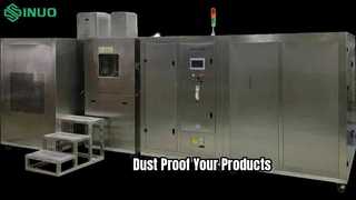 MIL STD 810G Kum ve Toz Test Odası