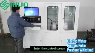 Elektrikli Su Isıtıcıları Darbe Basıncı Dayanım Test Cihazı