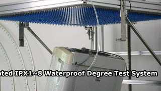 Entegre IPX1~8 Su Geçirmez Derece Test Sistemi