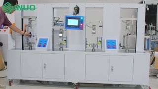 PV Konnektör Güvenilirlik Test Cihazı 4 İstasyonlu UL 6703 Güneş Konnektörleri için Çekme Test Sistemi