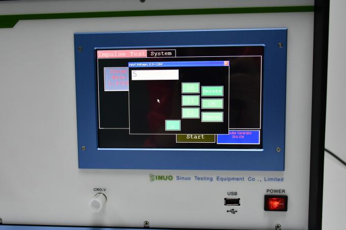 IEC 61180-1 Madde 7 Darbe Gerilim Jeneratörü Test Ekipmanı 2